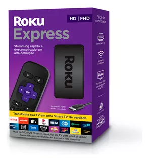 Roku Express Streaming Player Netlix Youtube Full Hd