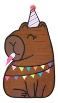 Comprar Piñata Capibara Carpincho Cumpleaños Decoracion Cotillon Marrón Capibara 40cm