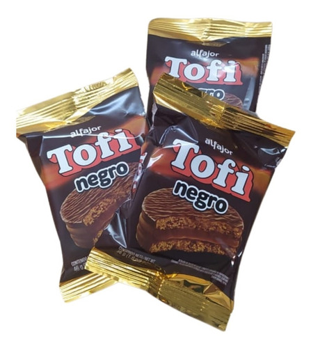 Alfajor Tofi Negro 46 G Caja 36 Unidades