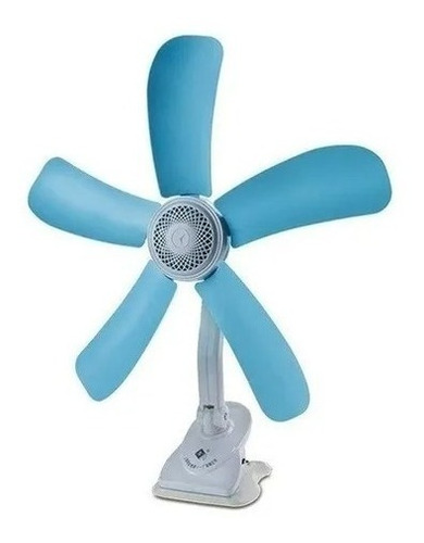 Ventilador Clip Pinza Broche Indoor Cooler Cultivo 5 Aspas 