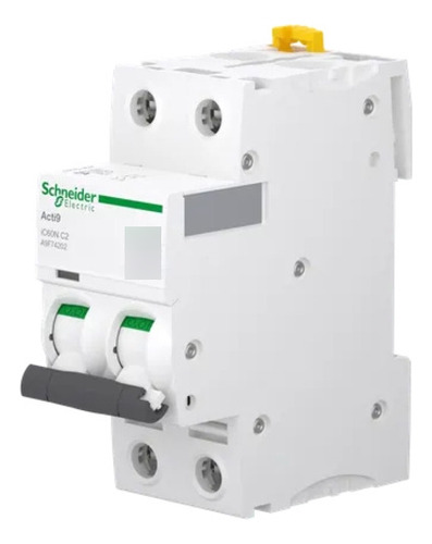 Breaker Schneider Acti9 Ic60n 2x40amperios Montaje En Riel