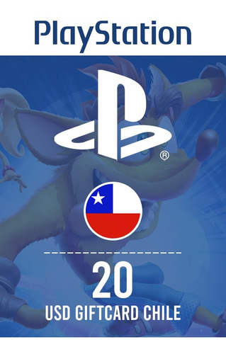 Tarjeta Playstation 20$ Psn Región Chile