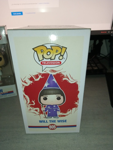 Imagen 3 de 8 de Funko Pop Will The Wise - Stranger Things 3ra Temp. En Caja