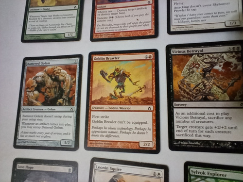 Magic The Gathering Lote De 20 Tarjetas Mtg Fifth Dawn 2004 (Usado)