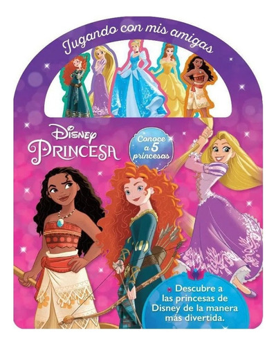 Libro Fisico Jugando Con Mis Amigas: Disney Princesa