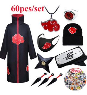 Kit De Accesorios De Ropa De 21 Piezas Naruto Robe Cos Sasuk 