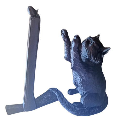 Gato Porta Rollo De Toalla De Cocina