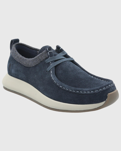 Zapato Cuero Hombre Icon Azul Hush Puppies