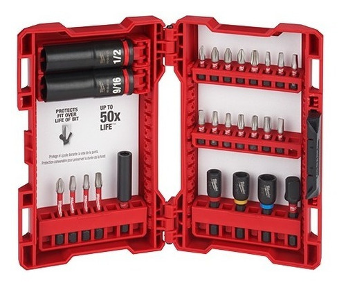 Kit 26 Destornilladores Y Sujetadores Milwaukee 48-32-4408