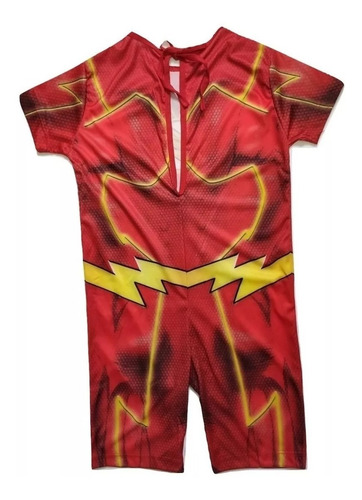 Fantasia Infantil Flash Com Máscara