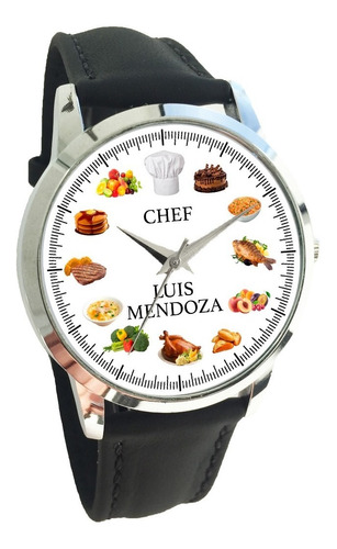 Reloj  Mod. Chef  Personalizado (piel) 