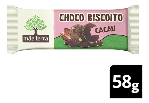Choco Biscoito Mãe Terra Cacau 58 G
