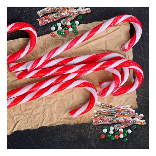 2022 Festive Christmas Sixlets Candy Caramelos Duros Con Sab