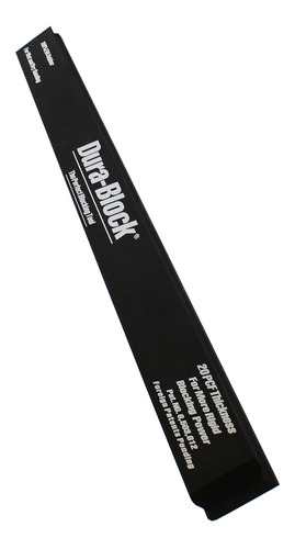 Dura-block Af4410 Bloque De Lija (color Negro