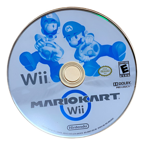 Mario Kart Wii Solo Caja Y Disco Original Sin Manual (Reacondicionado)