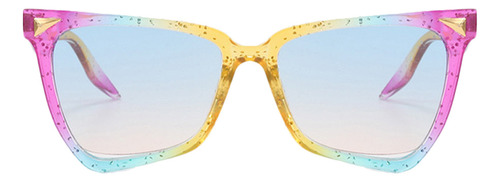 Gafas De Sol Con Ojos De Gato Arcoíris, Divertidas E Irregul