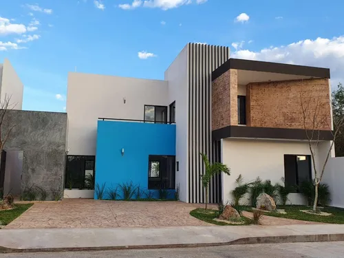 Casa Mod Boste Con Piscina En Praderas Del Mayab, Carretera Chicxulub Puerto