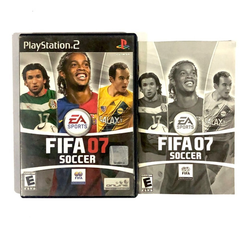 Fifa Soccer 07 - Solo Caja Y Manual Original Playstation 2