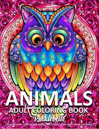 Libro: Animals: An Adult Coloring Book Featuring Animals Man