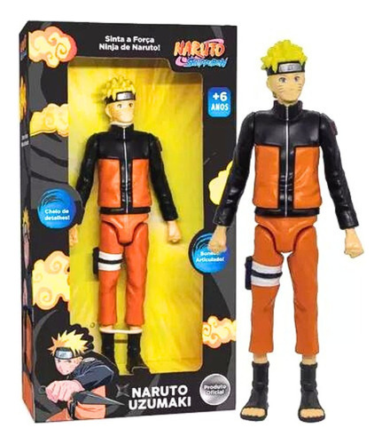  Muñeco Naruto Uzumaki Figura De Acción Grande 24 Cm 