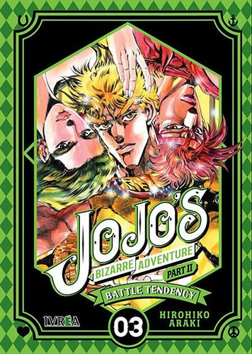 Manga, Jojo's Bizarre Adventure Part Ii - Battle Tendency 03