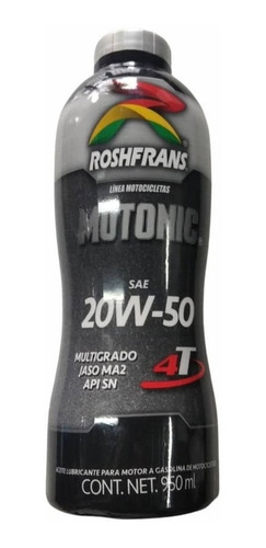 Aceite Roshfrans 20w-50 Motos 