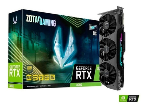 Tarjeta Graf De Vid Zotac Gaming Geforce Rtx 3090 Trinity Oc