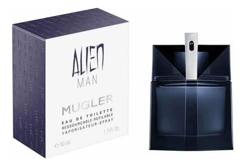 Mugler Alien Man Edt 50 ml Para Hombre Recargable  