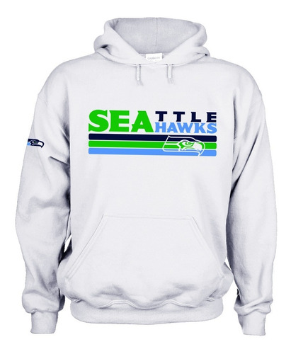 Sudadera Capucha Seattle Seahawks Halcones Marinos Msi 3