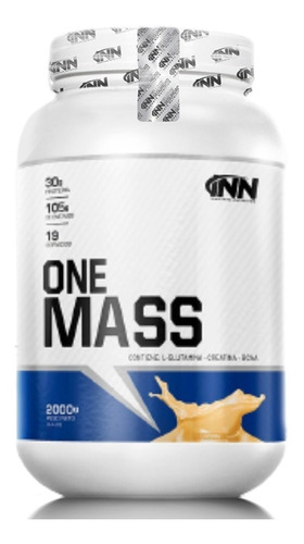 Proteina One Mass 2kg Aumenta Volumen Muscular + Delivery