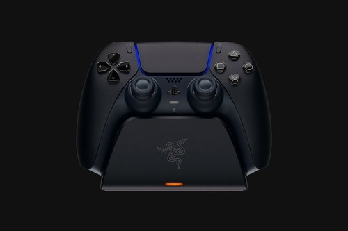 Imagen 2 de 8 de Cargador Gamer Razer Ps5 Quick Charge Control Usb Black