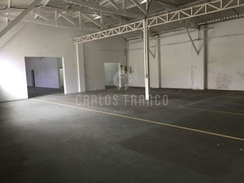 Galpão Comercial Com 1200 Metros, 10 Vagas, 4 Banheiros, 6 Salas Na Granja Julieta - Cf56314