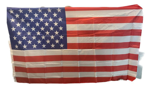 Bandeira Nação Americana Poliéster Dupla Face 150cm X 90cm