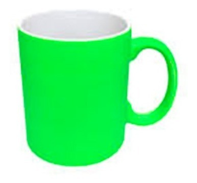 Taza Neón Fluorescente Personalizada Sublimada A Color