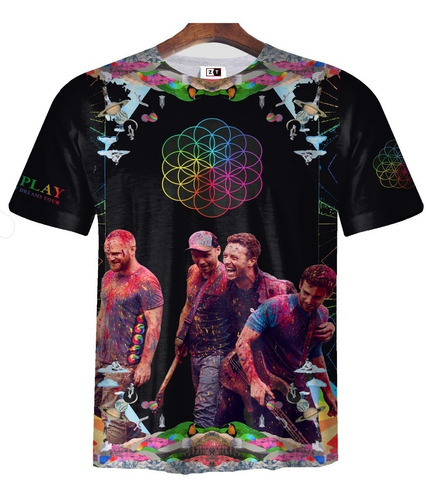 Remera Zt-0005 - Coldplay Argentina Nov.2017