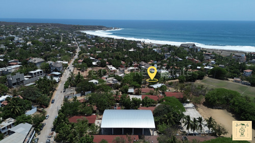 Excelente Oportunidad De Terreno En Punta Zicatela A 200m Del Mar