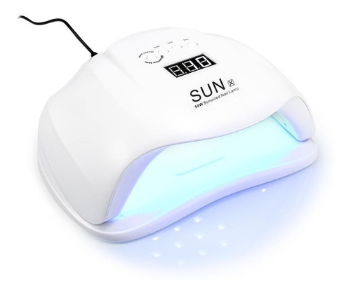 Secador De Uñas Sun X 54w Profesional Temporizador Led Uv