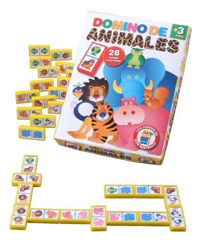 Domino De Animales Don Rastrillo Ruibal Juego De Mesa 