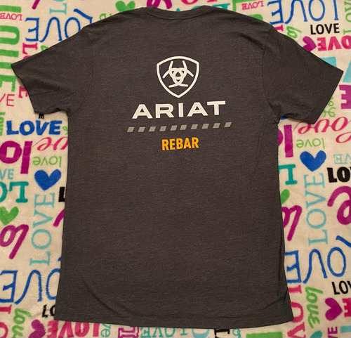 Playera Ariat Rebar Talla Mediana