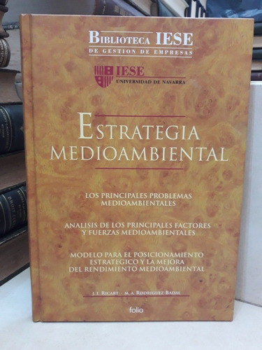 Estrategia Medioambiental. Ricart - Rodríguez Badal