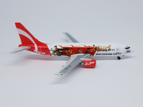 Miniatura Avião Phoenix 1:400 Air Asia Boeing 737-3b7