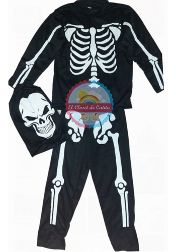 Disfraz Esqueleto Halloween Niño