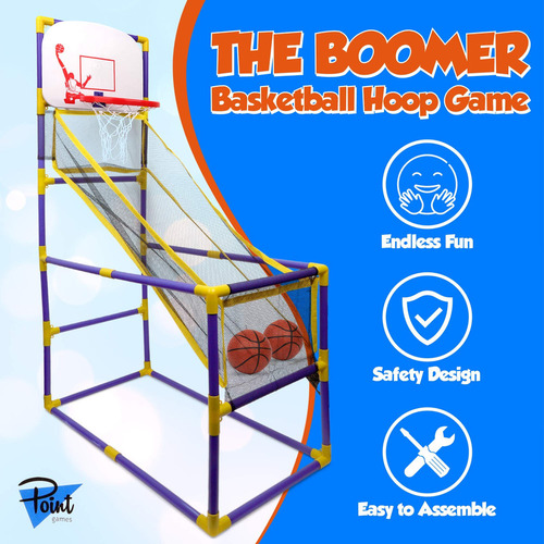 Point Games The Boomer Basketball Hoop Game, Juguete Deporti