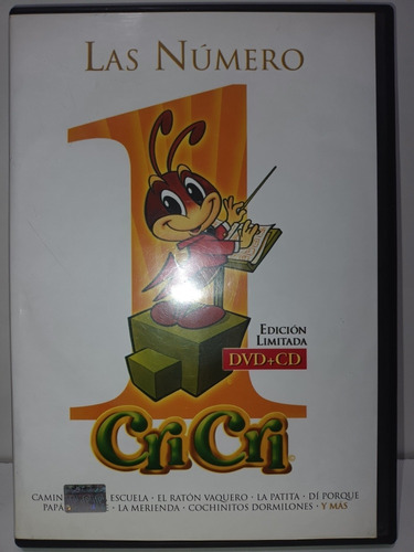 Cri-cri Cd Dvd Las Número 1 Uno Excelente