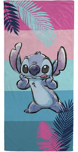 Disney Lilo And Stitch Kids Bath/pool/beach Towel - Super So