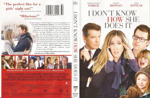 I Don't Know How She Does It Dvd Sarah Jessica Parker