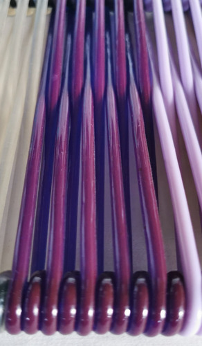 Banco Acapulco Perico Set 2 Piezas Color Ika-20 Morado Transparente Banco Perico