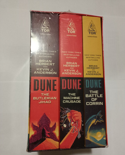 Trilogía Libros Dune En Ingles