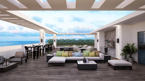 Apartamento Para Vivir O Invertir Con Espectacular Vista Al Mar En Zona Universitaria