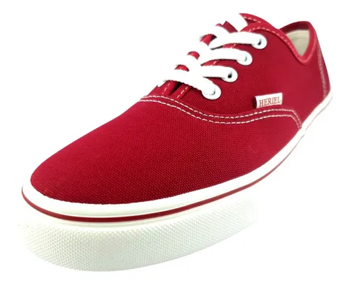 Vans top hombre burdeo